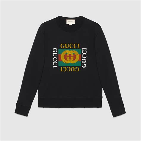 felpa gucci lungo jogging|felpa uomo gucci.